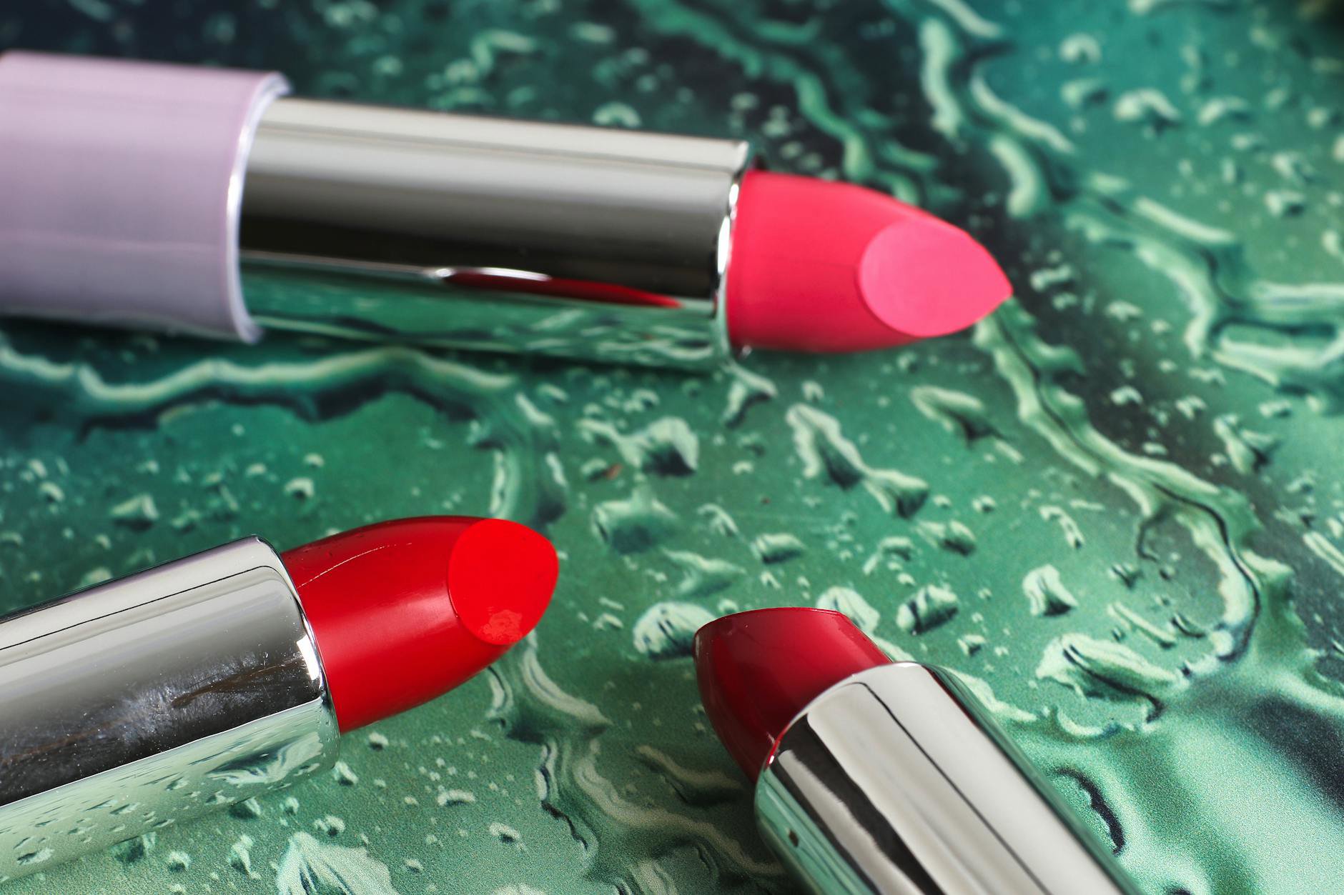 lipstick bullet close up texture