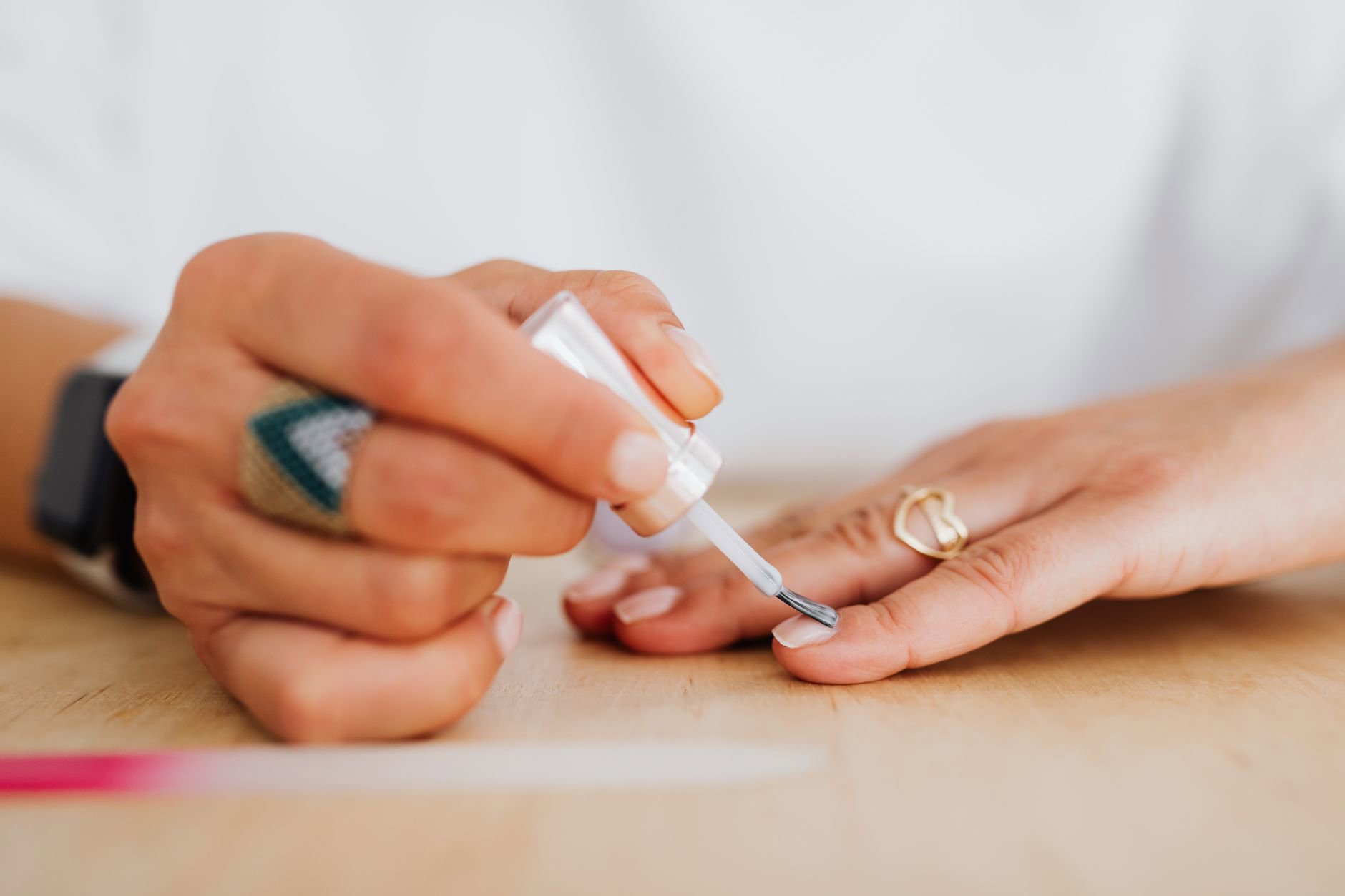 top coat brush on nails