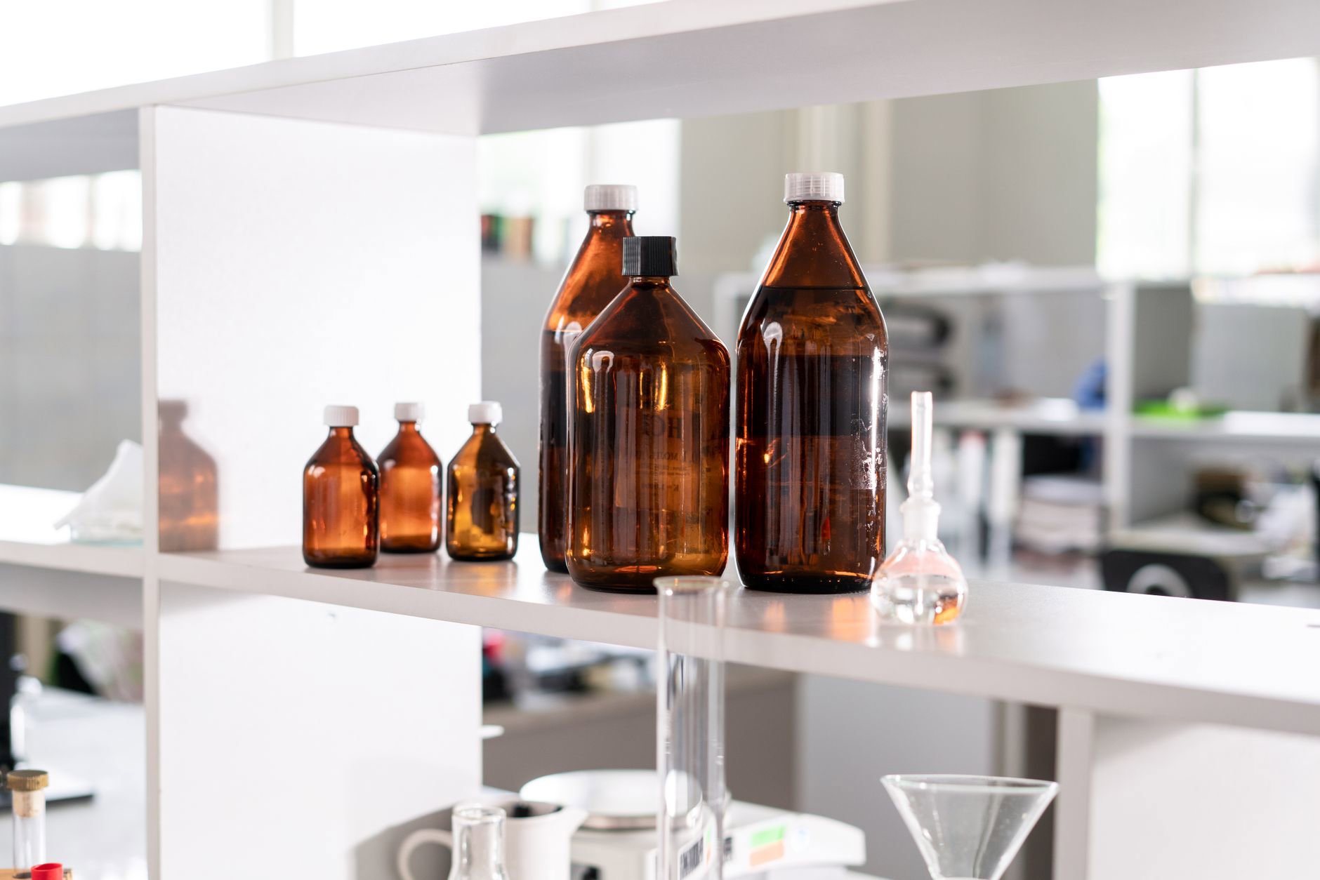 The Ordinary Salicylic Acid 2 percent Solution bottle on bathroom shelf