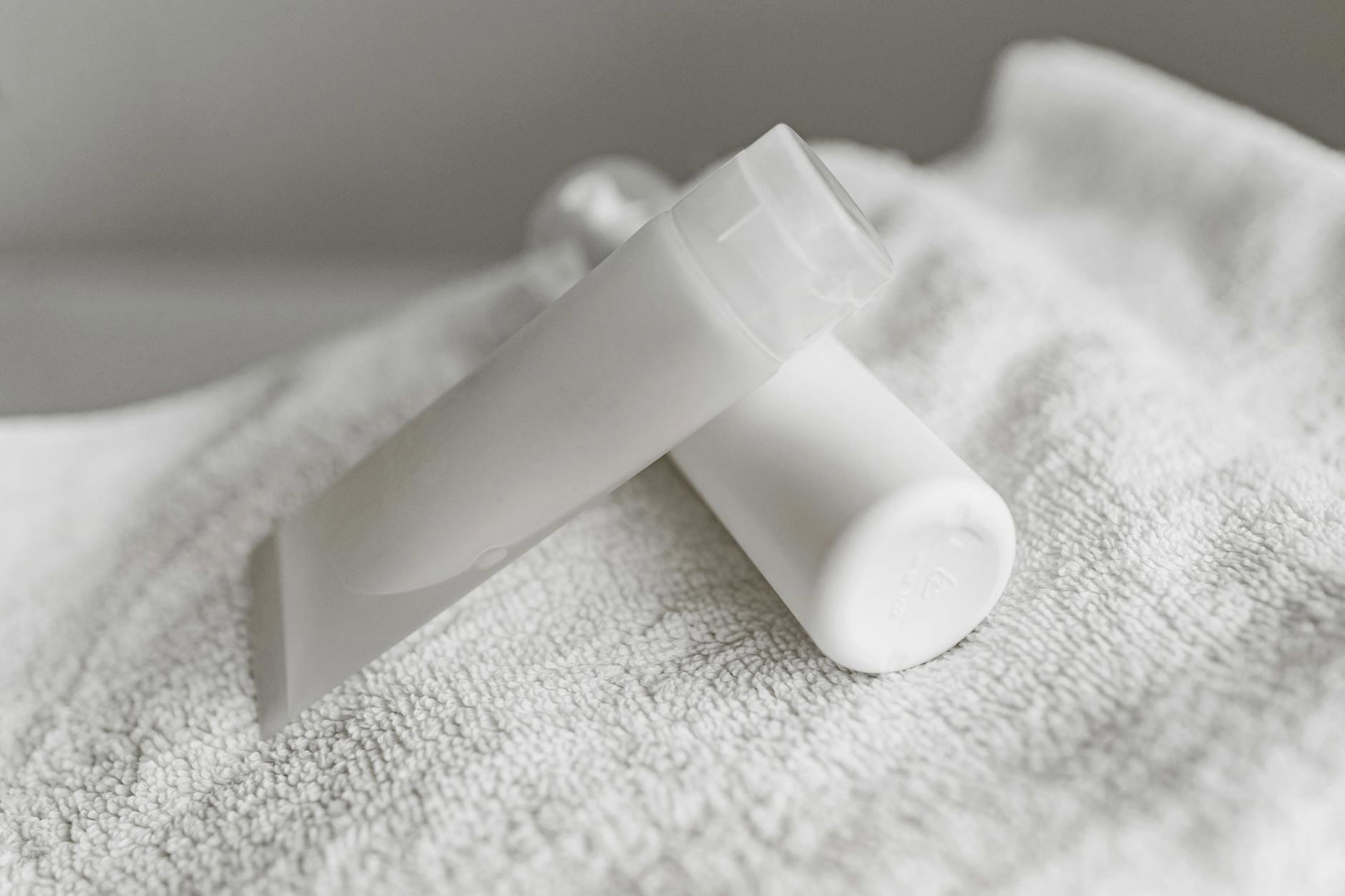 cream cleanser texture close up