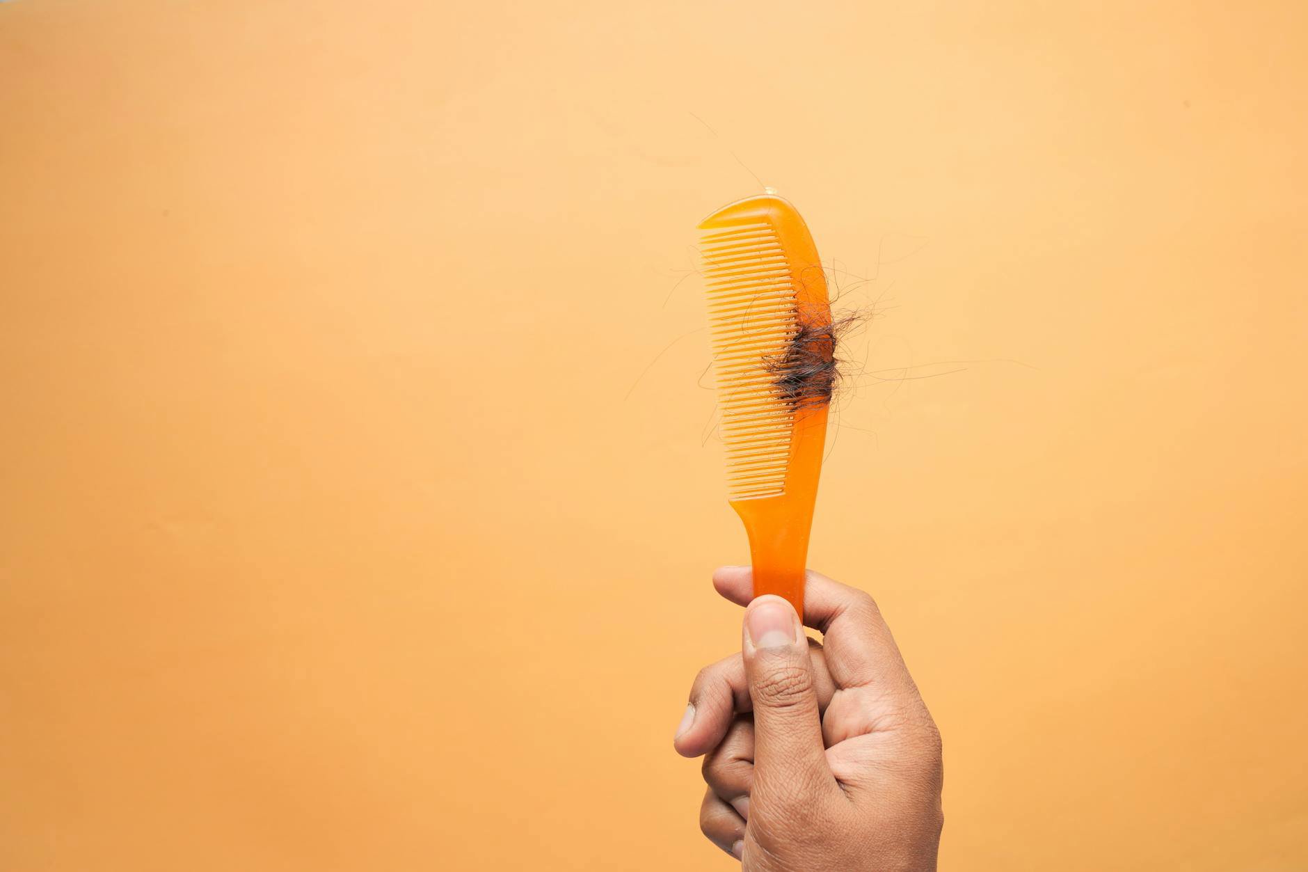 close up damaged hair ends before after care