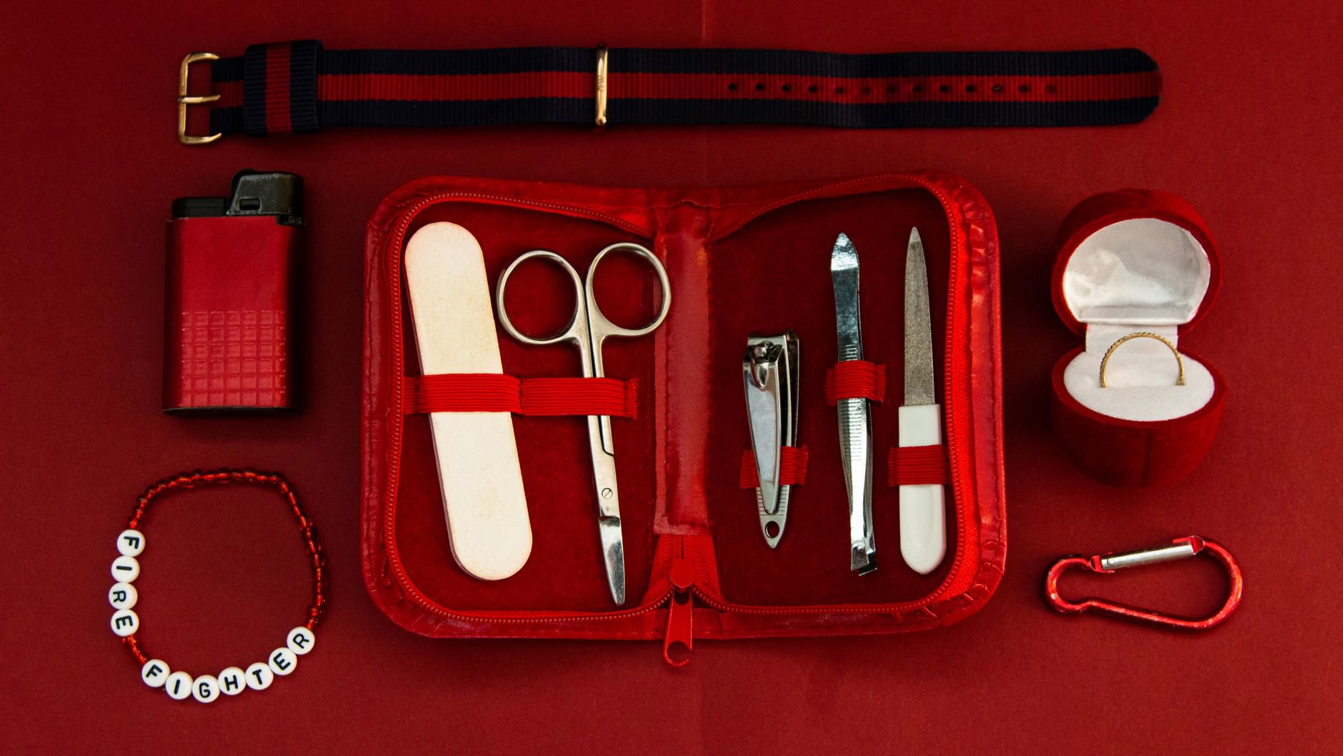 Sephora Collection manicure tools flatlay