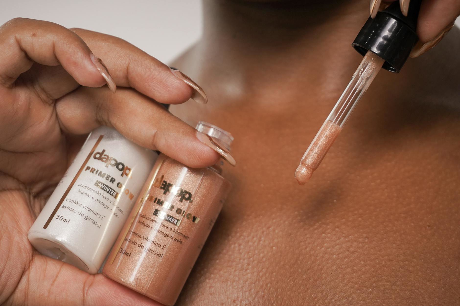hydrating primer texture close up