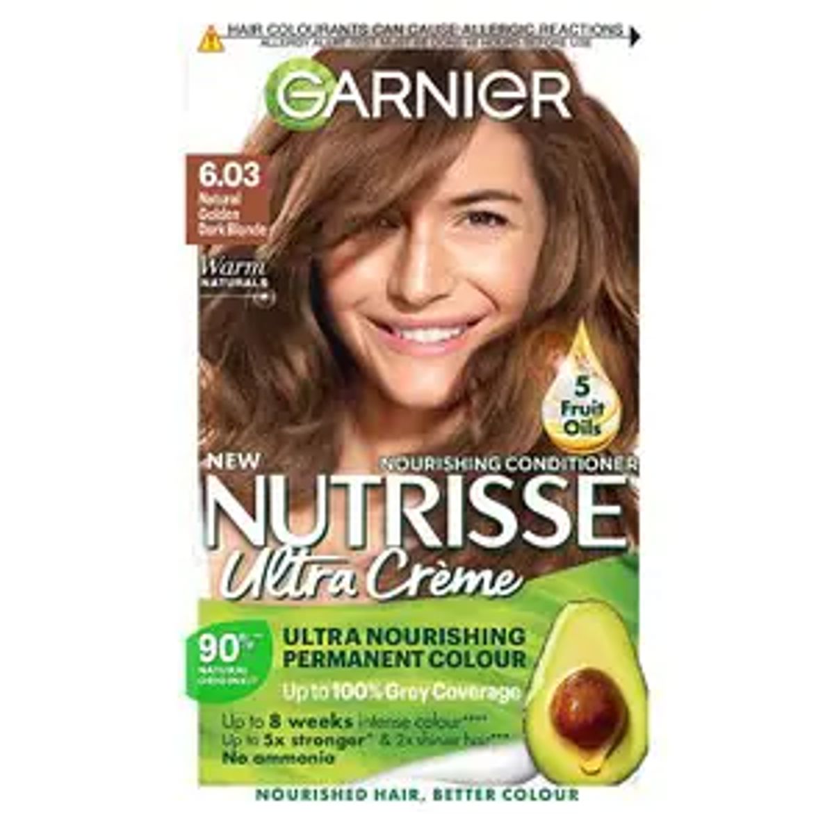 Garnier Nutrisse Permanent Hair Dye