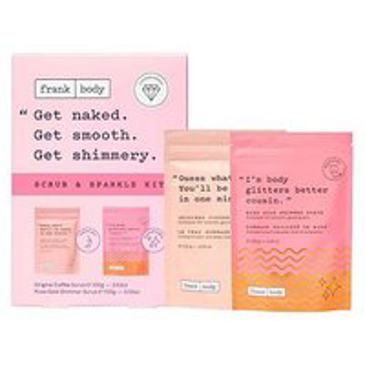 Frank Body Scrub & Sparkle Kit