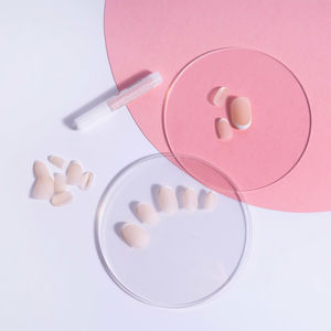 Nail HQ Oval French Nails