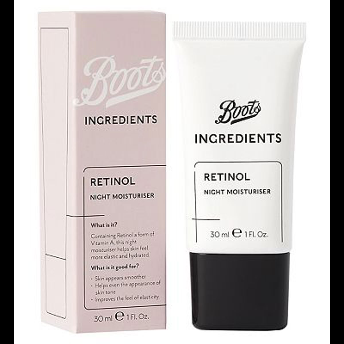 Boots Ingredients Retinol Night Moisturiser