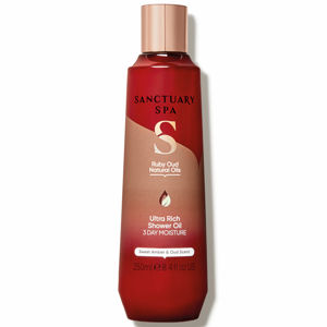 Sanctuary Spa Ruby Oud Natural Oils Ultra Rich Shower Oil