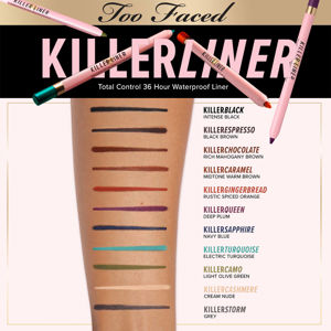 Too Faced Killer Liner 36 Hour Waterproof Eyeliner - Gel Eye Liners 5