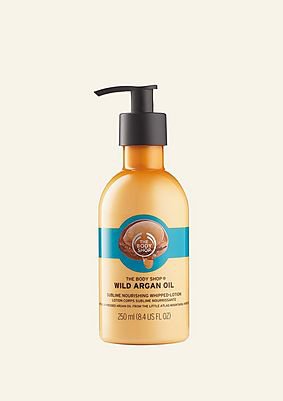 The Body Shop Wild Argan Oil Sublime Nourishing Whipped Lotion