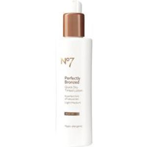 NO7 Perfectly Bronzed Self Tan Quick Dry Tinted Lotion - Self Tanning Products 2