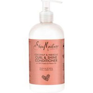 Shea Moisture Coconut & Hibiscus Curl & Shine Conditioner - Moisturising & Nourishing Conditioners 2