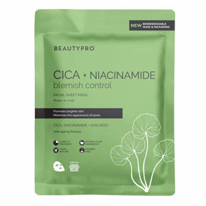 BeautyPro Cica + Niacinamide Facial Sheet Mask
