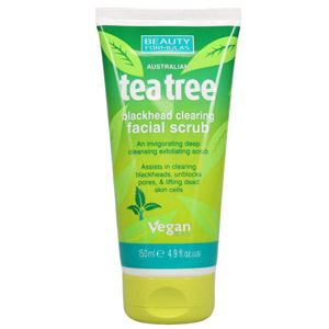 Beauty Formulas Tea Tree Facial Scrub
