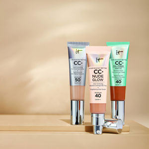 IT Cosmetics Cc+ Und Nude Glow Leichte Foundation Und Glanzserum Mit Lsf 40