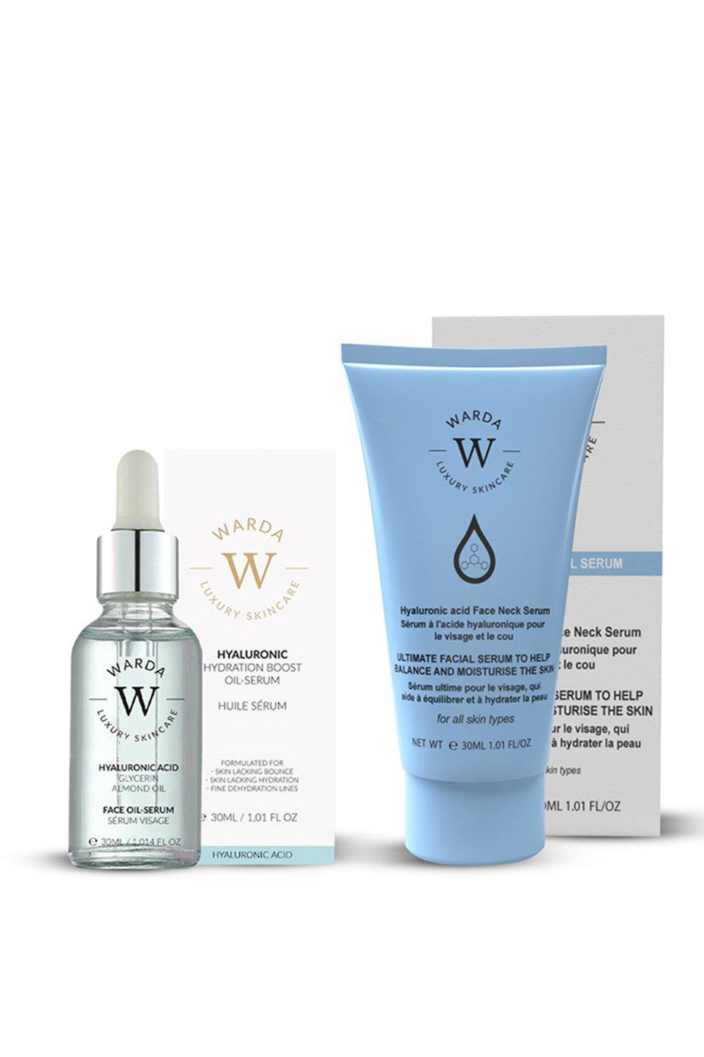WARDA LUXURY SKINCARE Hyaluronic Acid Oil Serum + Hyaluronic Acid Face Neck Serum