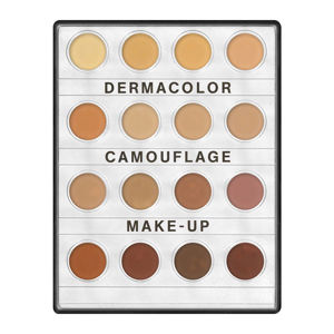 Kryolan Dermacolor Camouflage Creme Mini-Palette 16 Colors