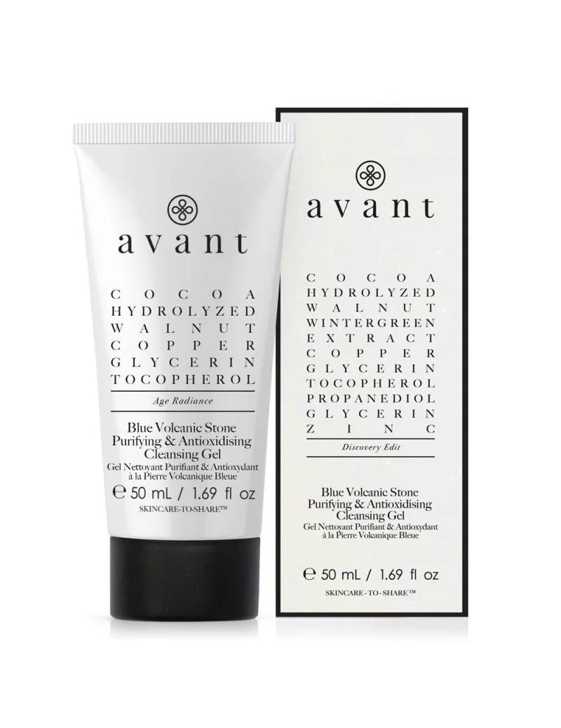 Avant Skincare Blue Volcanic Stone Purifying & Antioxidising Cleansing Gel