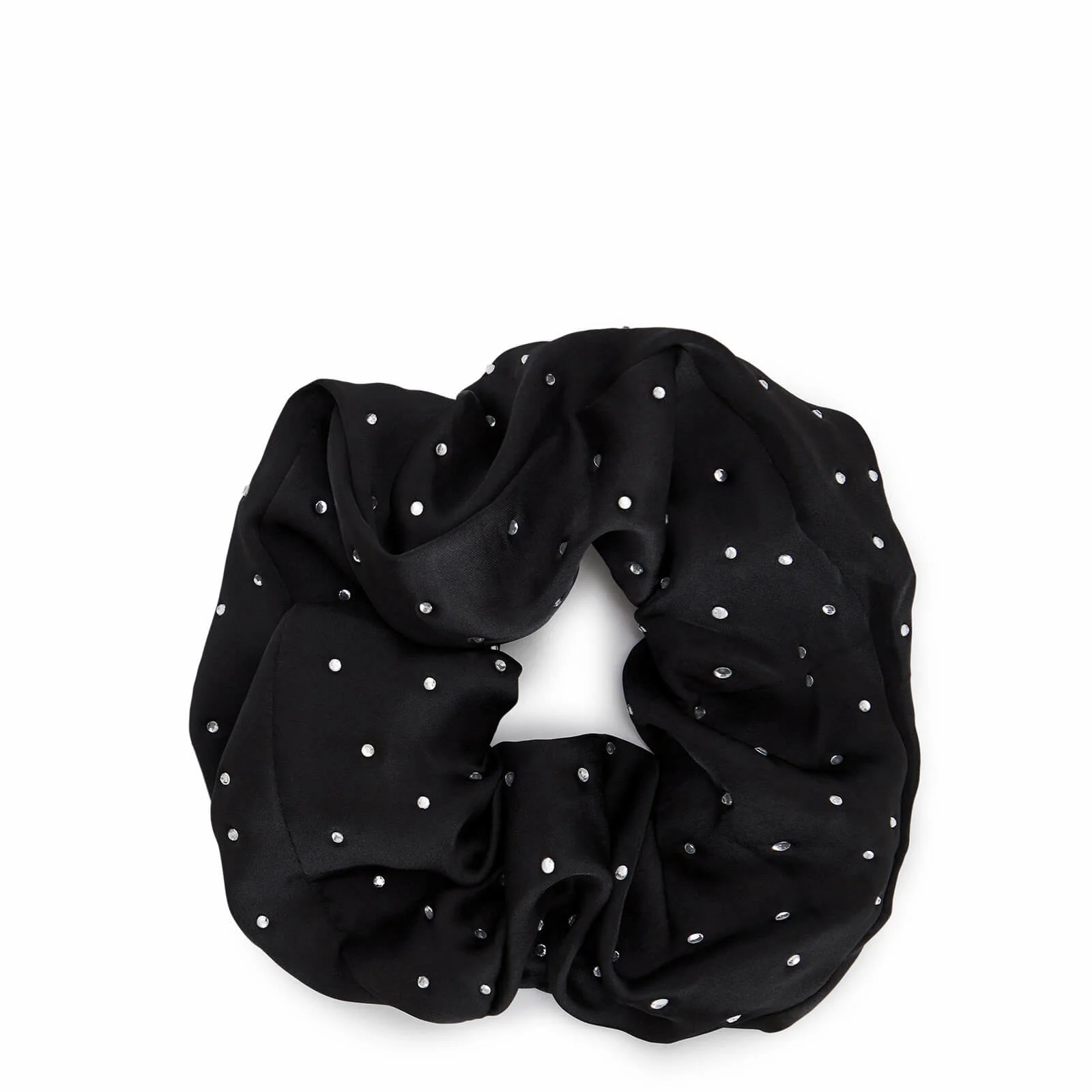 Kitsch Satin Rhinestone Brunch Scrunchie