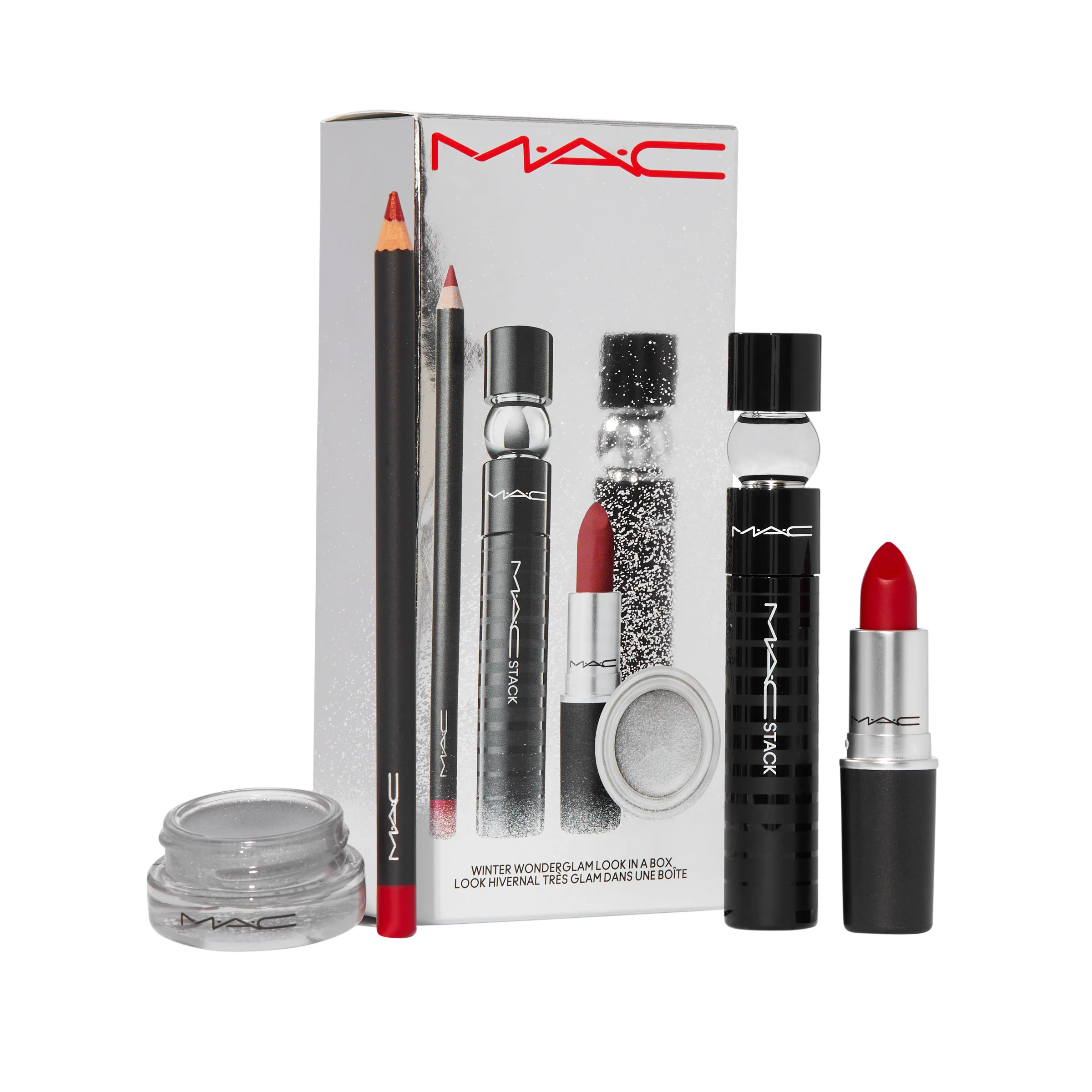 MAC Set Ruby Woo And Stack Look