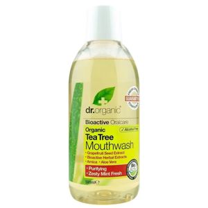 Dr Organic Tea Tree Enjuague Bucal