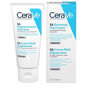 CeraVe Sa Crema Renovadora De Pies Para Piel Extremadamente Seca