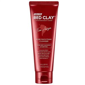 MISSHA Amazon Red Clay™ Pore Pack Foam Cleanser