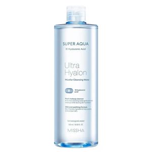 MISSHA Aqua Ultra Hyalon Micellar Cleansing Water
