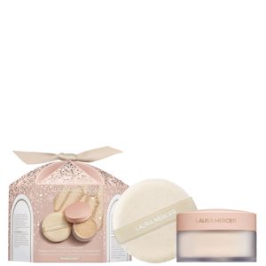 Laura Mercier Divinely Flawless Translucent Loose Setting Powder And Puff