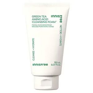 Innisfree Green Tea Hydrating Amino Acid Cleansing Foam - Foam & Wash Cleansers 2