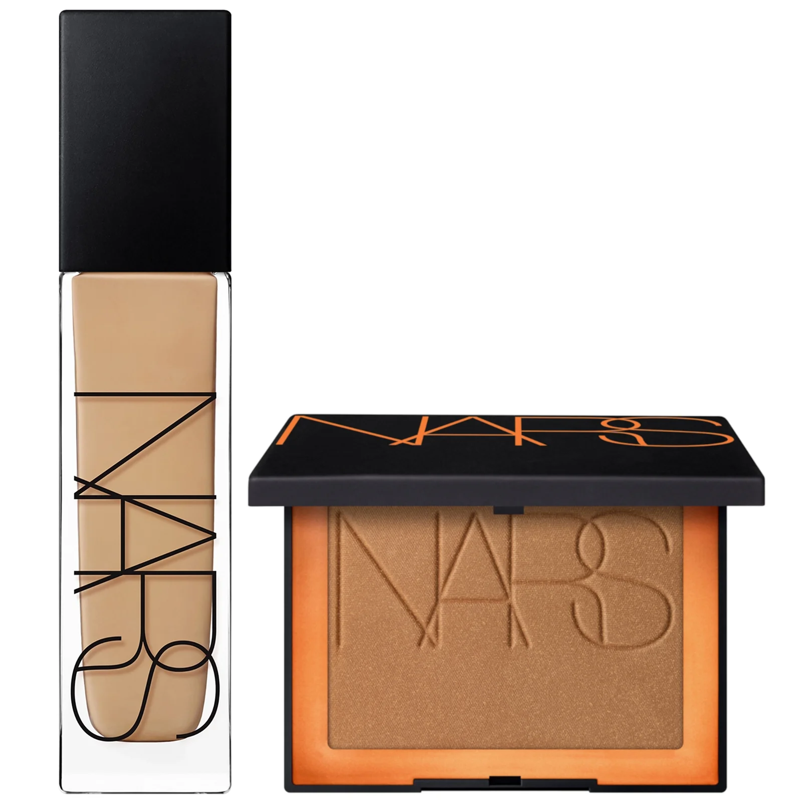 Nars Natural Longwear Foundation  And  Laguna Bronzing Powder