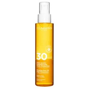 Clarins Glowing Sun Oil High Protection Spf 30