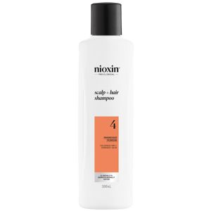 Nioxin Scalp And Hair Thickening System 4 Shampoo For Coloured Dry And Damaged Hair