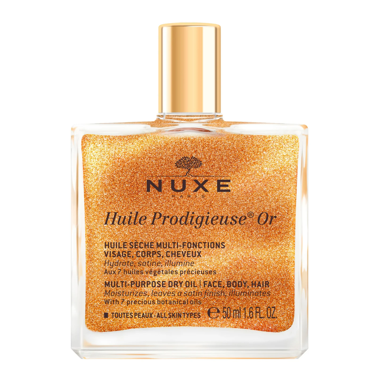 Nuxe Huile Prodigieuse Golden Shimmer Multi Usage Dry Oil
