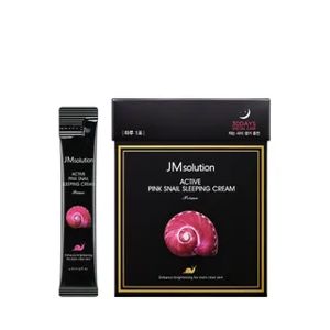 JM solution Active Pink Snail Sleeping Cream