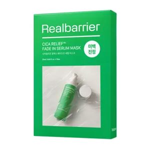 Real Barrier Cicarelief Rx Fade In Serum Mask