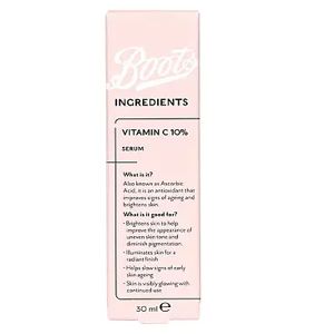Boots Ingredients Vitamin C Serum