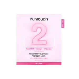 NUMBUZIN No.2 Rose Pdrn Overnight Collagen Mask