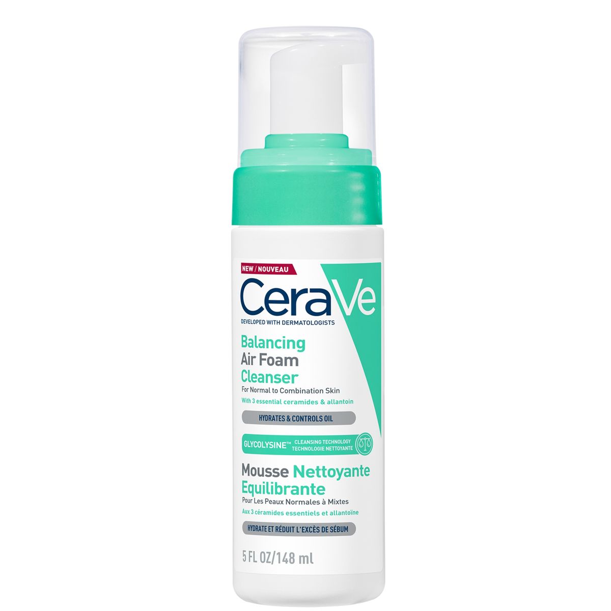 CeraVe Balancing Air Foam Foaming Facial Cleanser