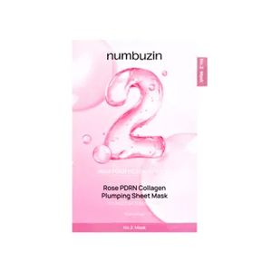 NUMBUZIN No.2 Rose Pdrn Collagen Plumping Sheet Mask
