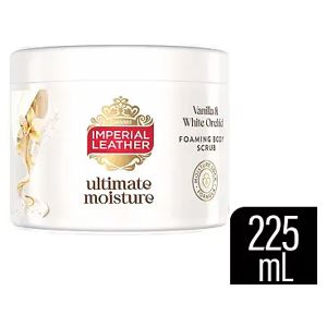 Cussons Imperial Leather Ultimate Moisture Foaming Body Scrub Vanilla And White Orchid