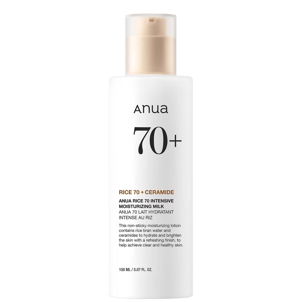 ANUA Rice 70 Intensive Moisturising Milk
