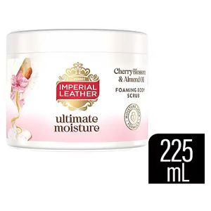 Cussons Imperial Leather Ultimate Moisture Foaming Body Scrub Cherry Blossom And Almond Oil