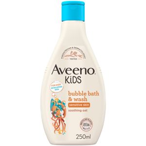 Aveeno Kids Bubble Bath And Wash With Soothing Oat Extract