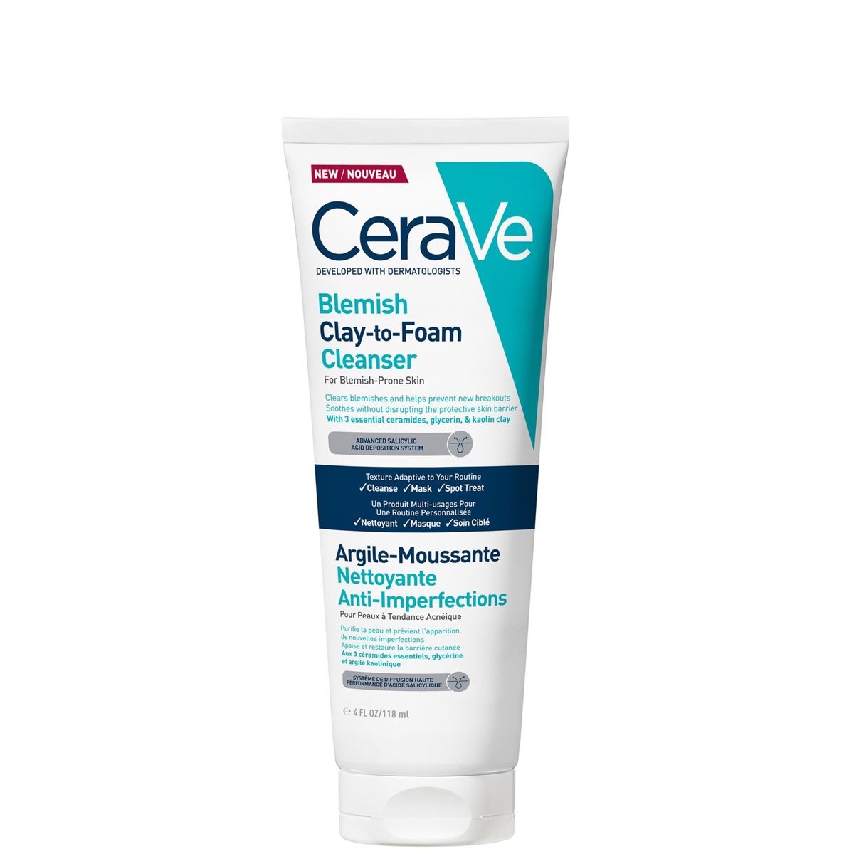 CeraVe Blemish Clay To Foam Cleanser