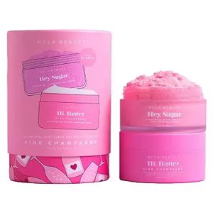 NCLA Beauty Ncla Hey Sugar Pink Champagne Body Scrub And Mini Lip Scrub Set