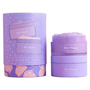 NCLA Beauty Ncla Hey Sugar Birthday Cake Body Scrub + Lip Scrub Set