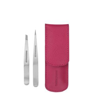 Tweezerman Petite Tweeze Set In Leather Case