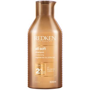 Redken All Soft Shampoo For Dry, Brittle Hair With Argan Oil