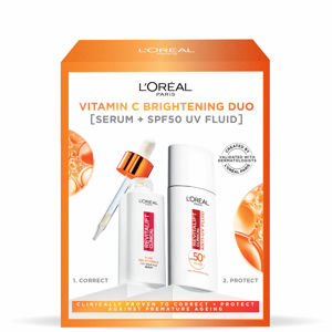L'Oréal Revitalift Vitamin C Brightening Set With Serum And Spf50 Fluid